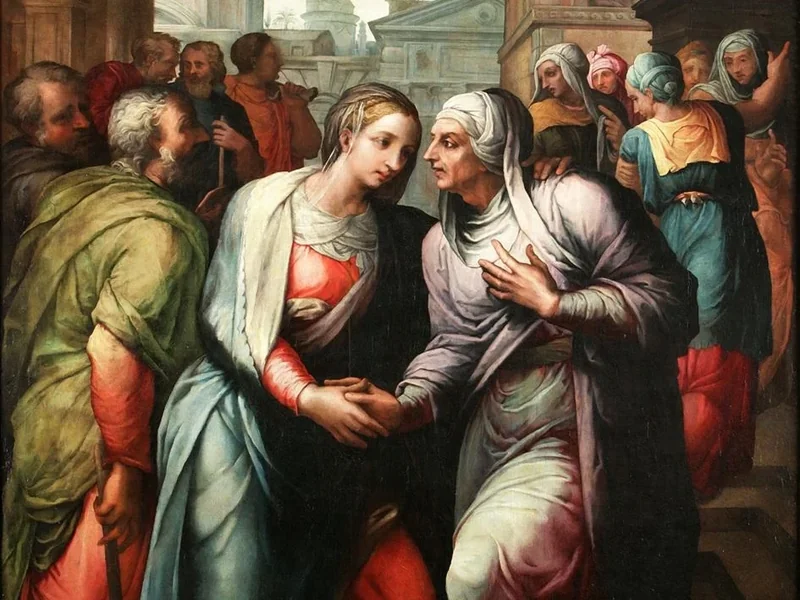 1523-Jacopo Coppi - La Visitazione